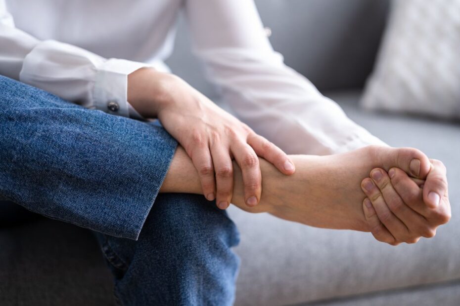 Odciski na palcu u nóg