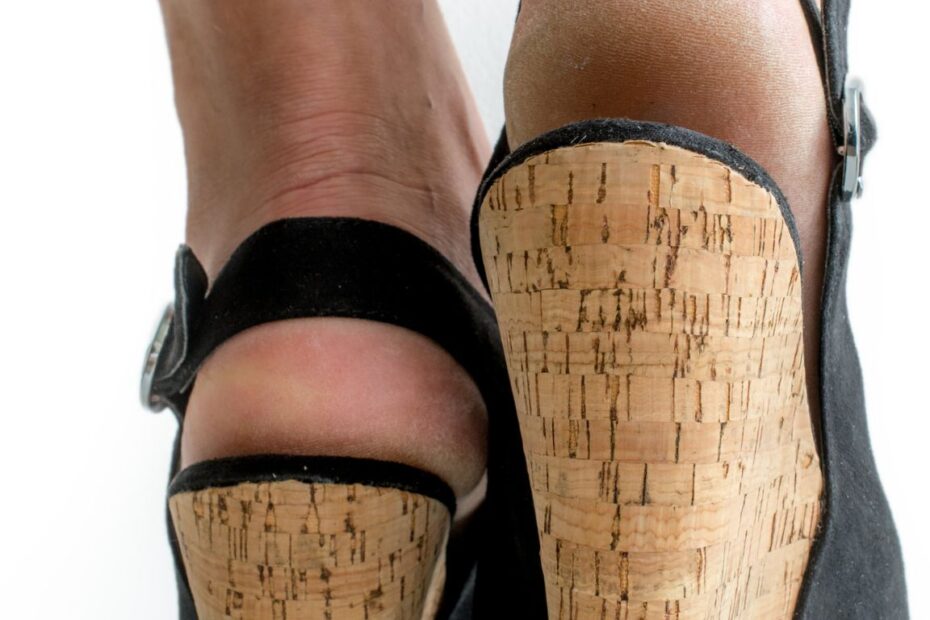 Twarde odciski na stopach