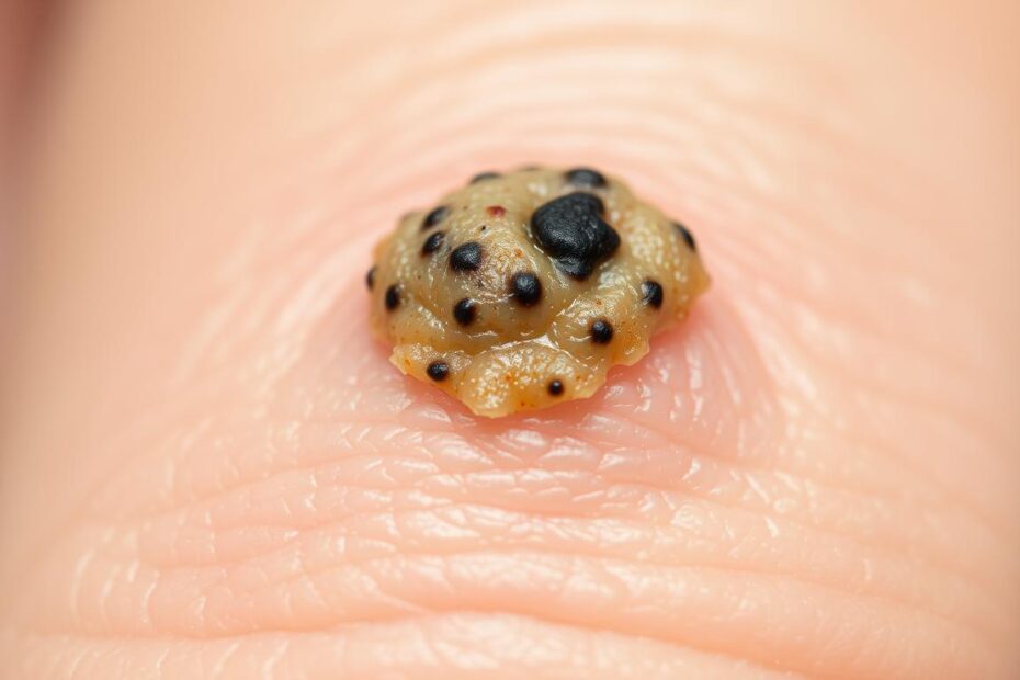 Jak wygląda kurzajka na palcu