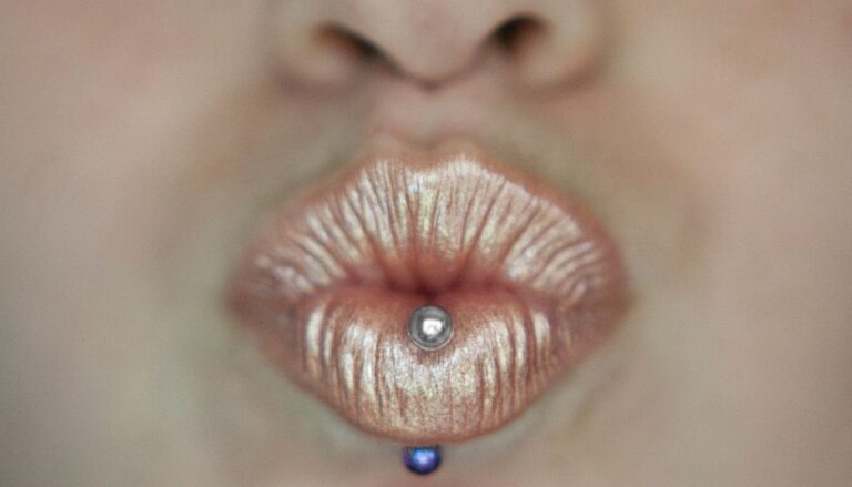 Vertical labret gojenie