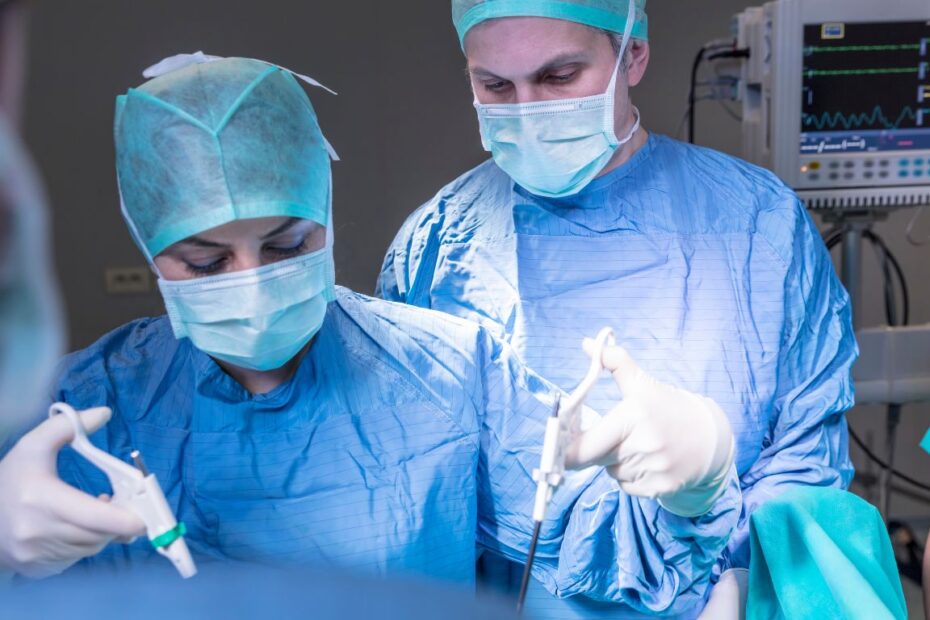 Gojenie pępka po laparoskopii