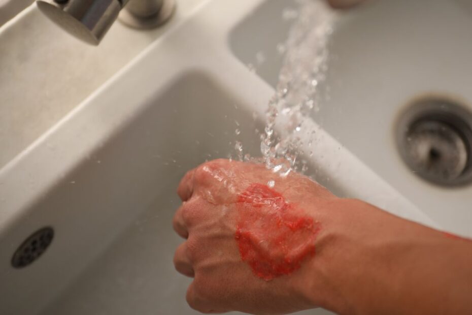 Etapy gojenia rany po oparzeniu