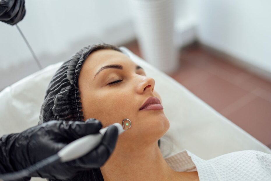 Laserowe usuwanie pieprzyków gojenie