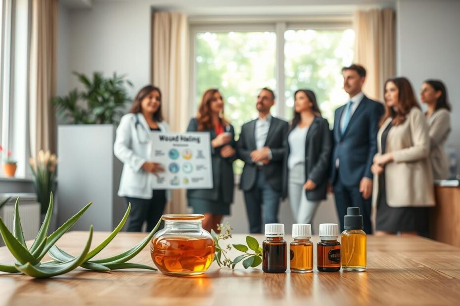 Co przyspiesza gojenie ran