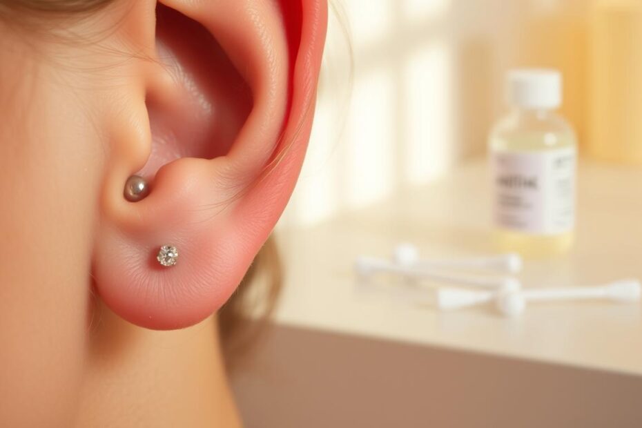Ile goi się kolczyk w uchu