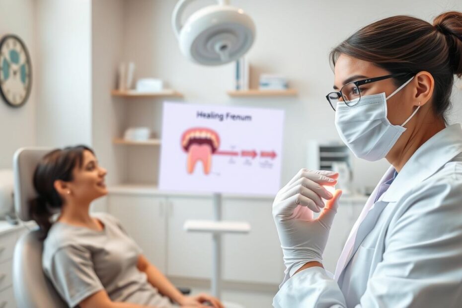 Jak długo goi się podcięte wędzidełko