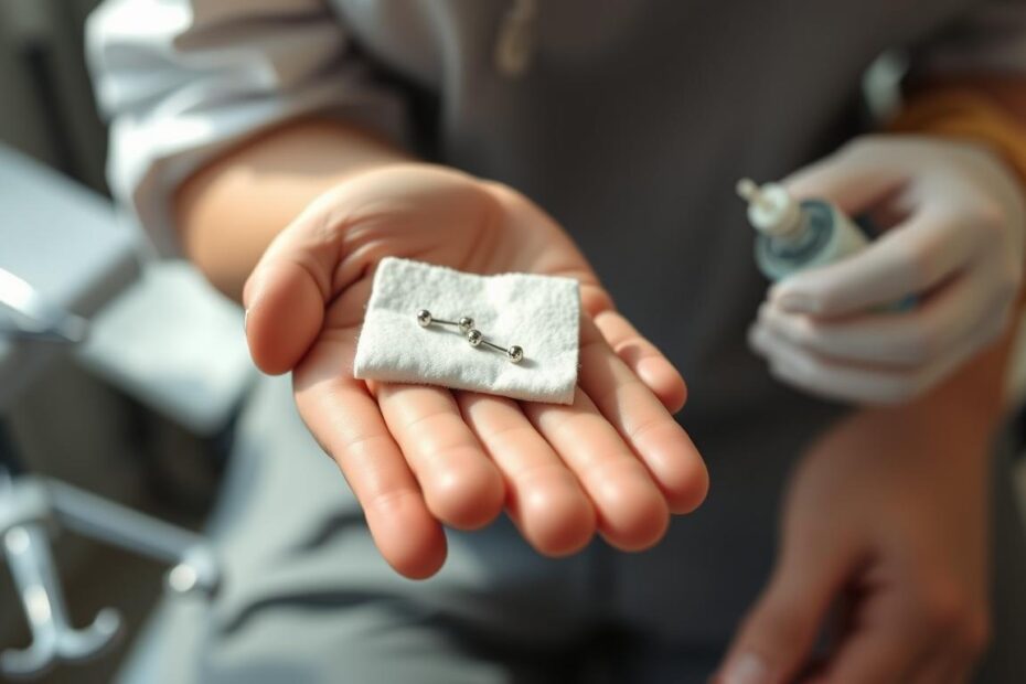 Kolczyk w sutkach gojenie