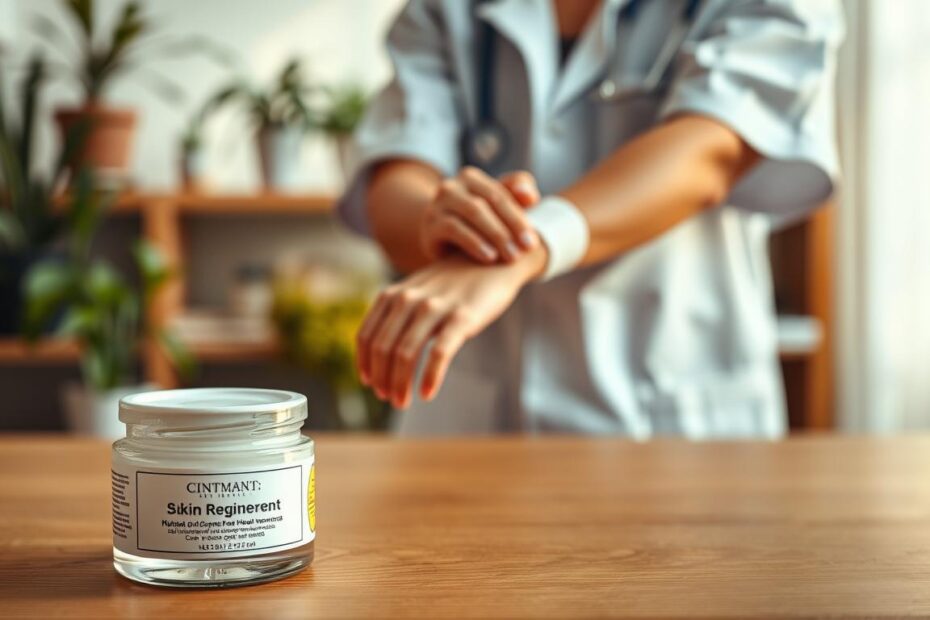 Maść na trudno gojące się rany