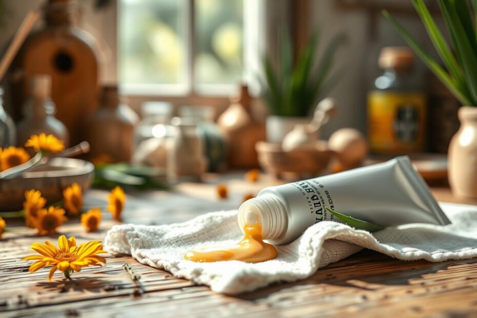 Maść przyspieszająca gojenie